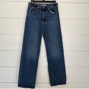 Levi's ribcage straight jeans